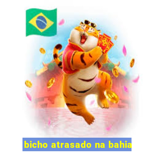 bicho atrasado na bahia